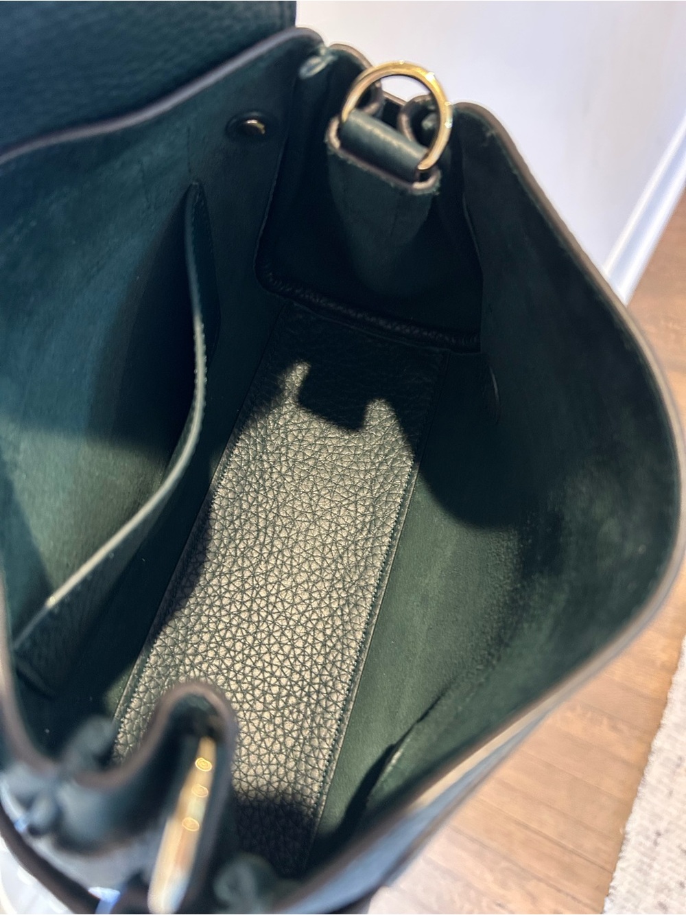 Mulberry Mini Alexa in Green Heavy Grain - Picture 7 of 7